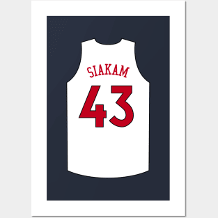 Pascal Siakam Toronto Jersey Qiangy Posters and Art